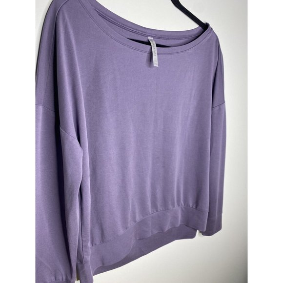 Fabletics Top Size XS Women's Long Sleeve Scoop Neck Active Gym Athleisure Shirt - Picture 3 of 4